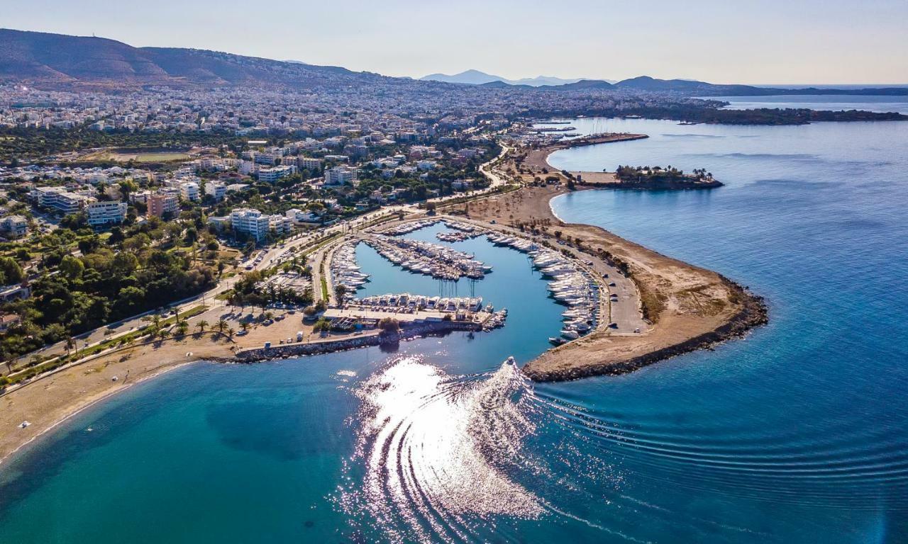 Glyfada Coast Studio Apartment Athena Bagian luar foto
