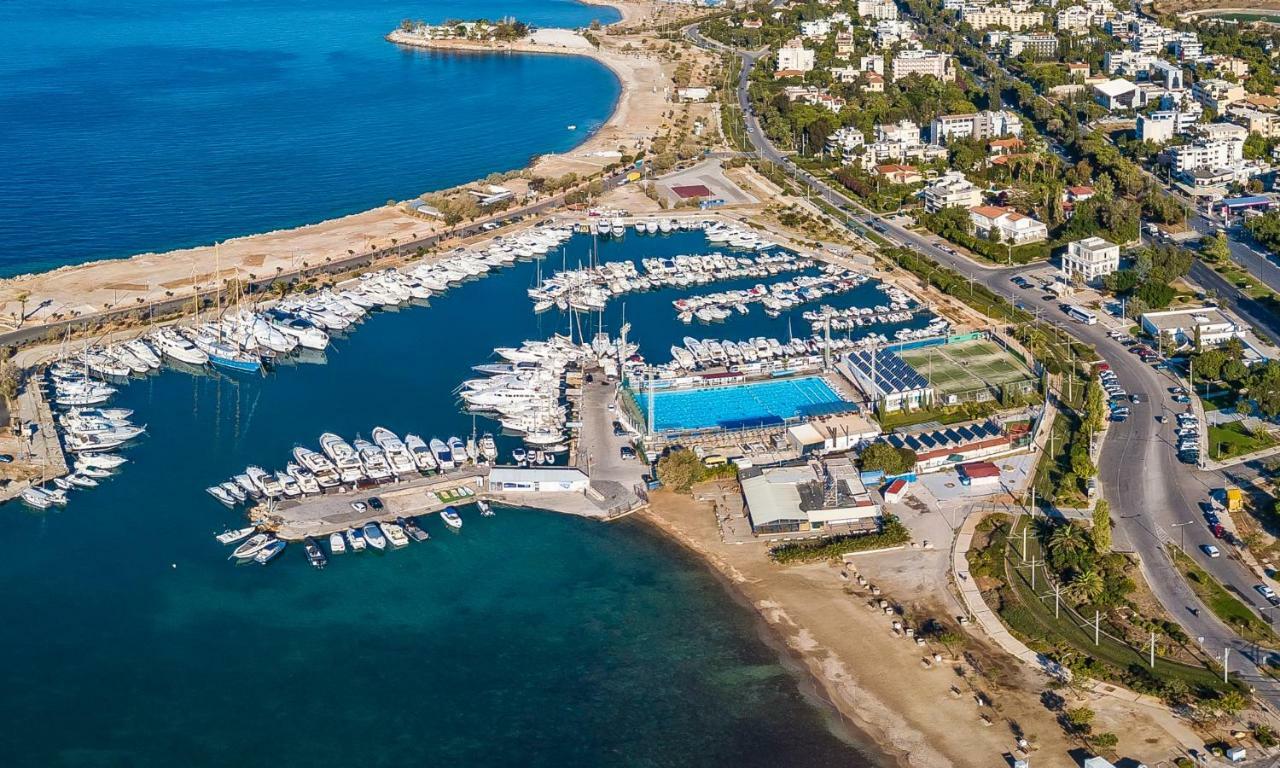 Glyfada Coast Studio Apartment Athena Bagian luar foto
